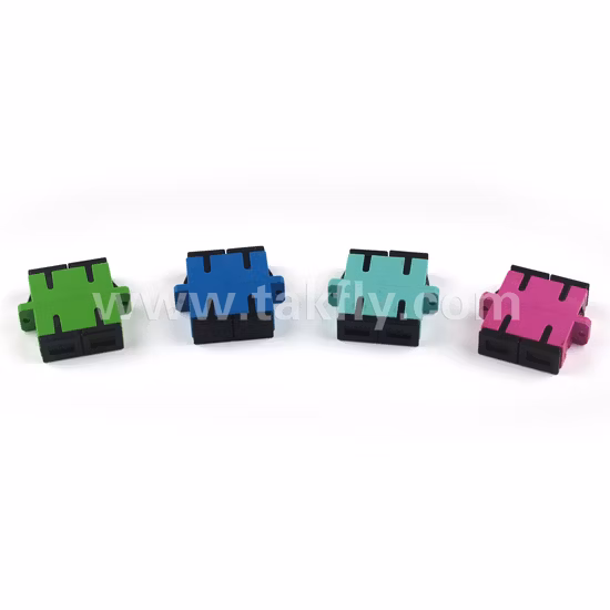 Fiber Optic Sc Upc APC Duplex Adapter/Coupler